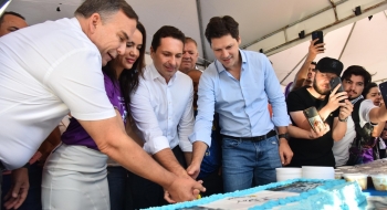 Aparecida completa 103 anos com festa, desfile e anúncio de investimento em obras